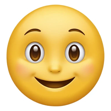 A normal smiling yellow emoji like the basic iPhone one's pointing to its head like it has a great idea sticker