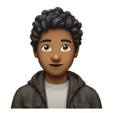 21 year old Indian boy with graphic pen sticker