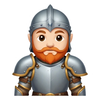 dnd male character dwarf and cloth sticker