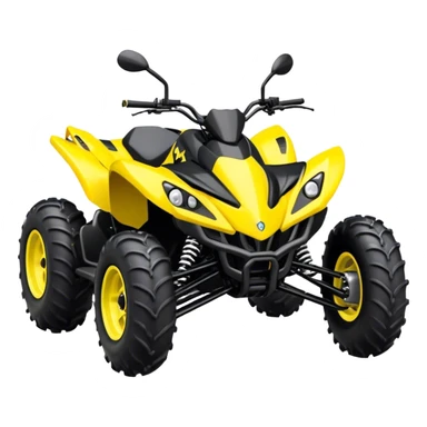 atv quad banshee front sticker
