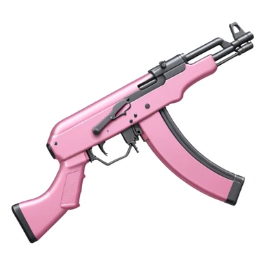 Pretty pink ak47 sticker
