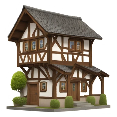 german house sticker
