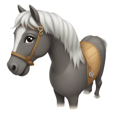 um cavalo com asas sticker