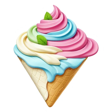 Frozen yogurt bark sticker