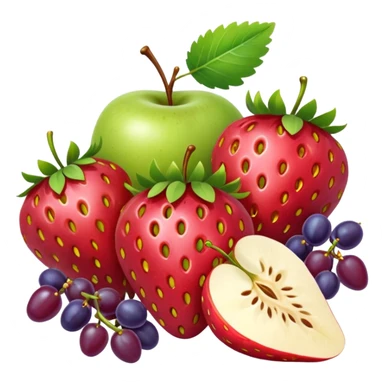 Candy-Coated Fruits sticker