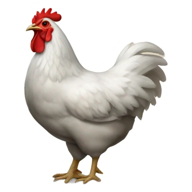 Hen  sticker