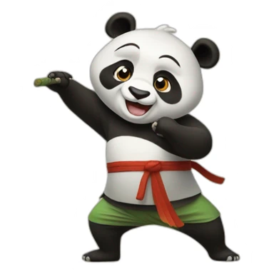 kungfu panda emoji sticker
