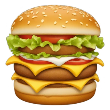 The best Mac Donald burger  sticker