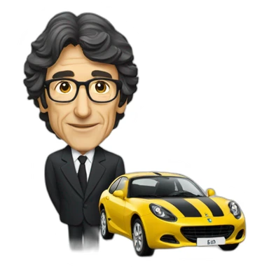 elio di rupo belgium sticker