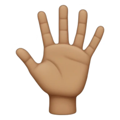 six fingers sticker