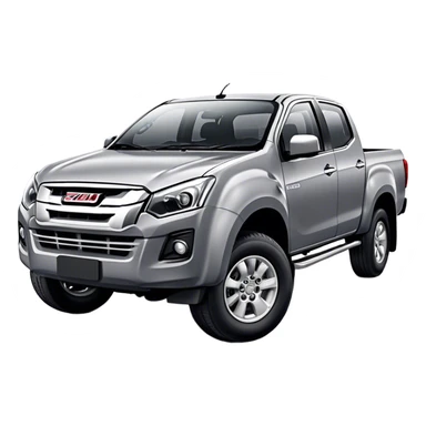 Isuzu D-MAX - Isuzu (Model Year: 2024) (Iconic colour: Grey) sticker