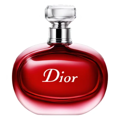 Dior parfume red  sticker