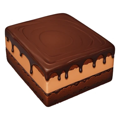 big Chocolate Brownie cake sticker