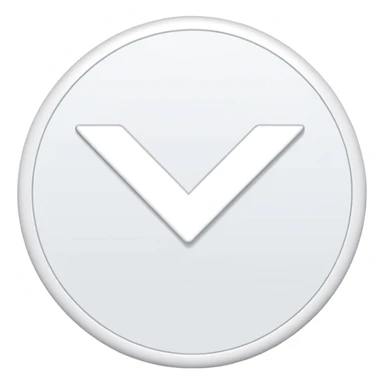 круг в котором белая галочка (галочка в круге) (ты заебал лица генерировать) sticker