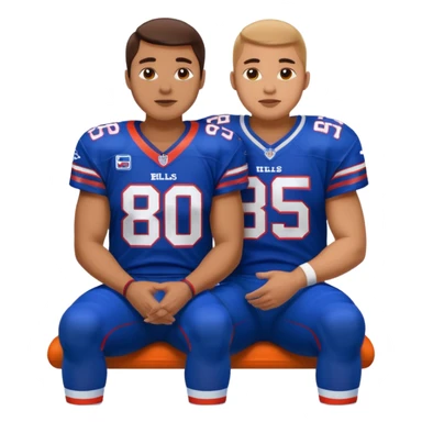 Denver bronco sitting on buffalo bill sticker