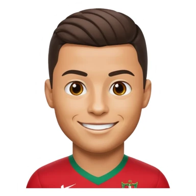 Creat me a cr7 emoji sticker