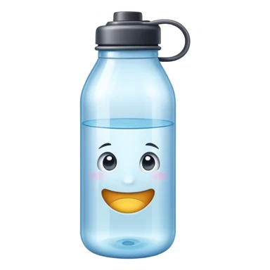 Bottiglia acqua sticker