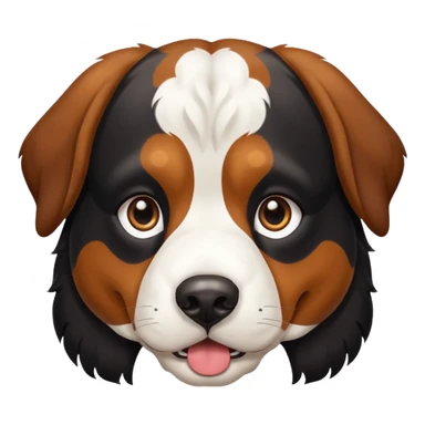 Swiss mountain dog sticker
