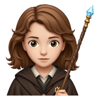 Hermione granger wand sticker