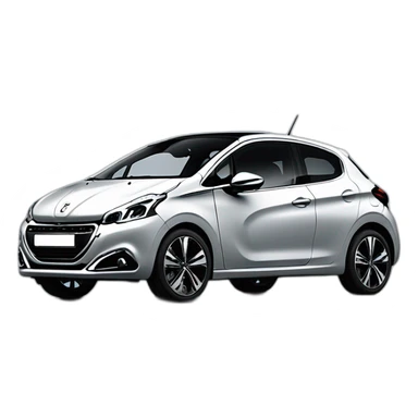 peugeot 208 gt line 2018 sticker