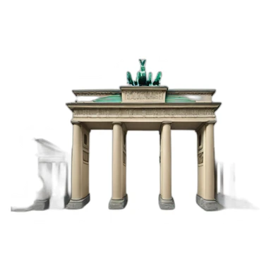 brandenburg gate sticker