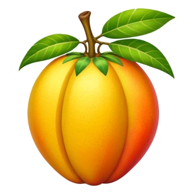 tropical jungle fruit landscape sticker