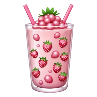 Strawberry Boba sticker
