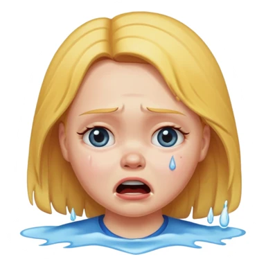 Girl name chucky crying and flooding the place sticker