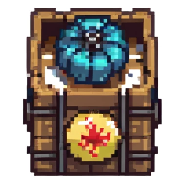 2d power up crate with bomb sticker