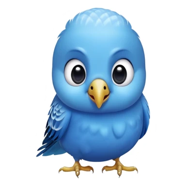 cinematic-comical-blue-budgie-portrait-emoji,-head-tilted-dramatically-with-an-exaggeratedly-amused-expression,-featuring-a-striking-blue-feathered-fur-with-a-glossy-finish,-wide,-expressive-dark-eyes-filled-with-playful-disbelief sticker