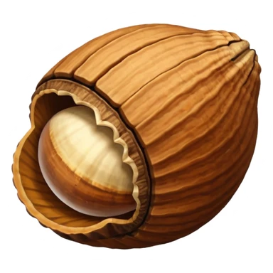 nut with shell sticker