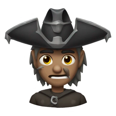 Cara de diablito con risa de burla  sticker