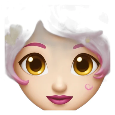 Beau coeur avec des paillettes sticker