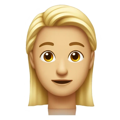 Visage amoureux qui donne son cœur à une personne sticker