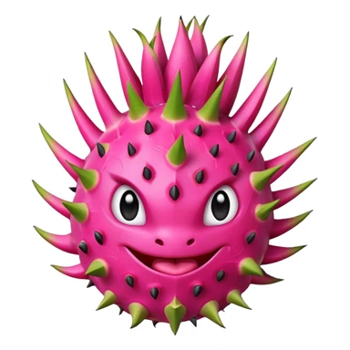 Dragon fruit sticker