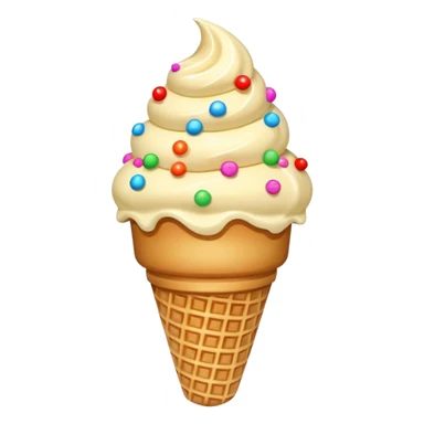 Ice Cream Vanilla Cone with Sprinkles


 sticker