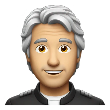 Christian clavier sticker