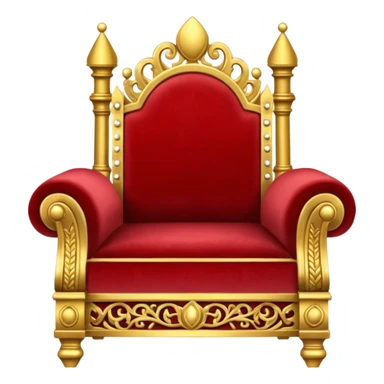 Empty throne sticker