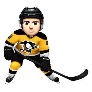 sidney crosby qui joue au hockey  sticker