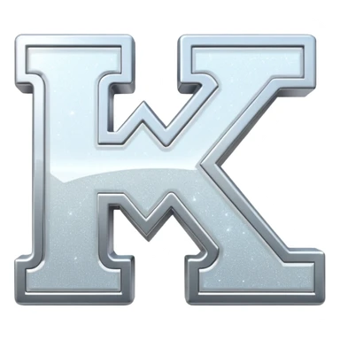 glitter white symbol bank sticker