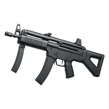 Mp5 rifle sticker
