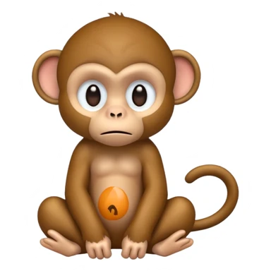 monkey monkey pander pander little pander sad pander sticker