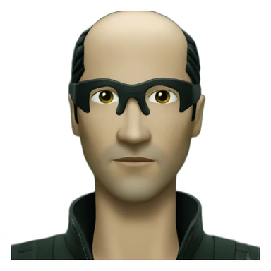 enter the matrix pointing sticker