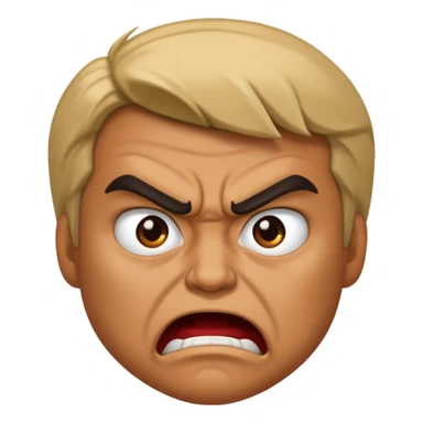 Bardella qui est énervé  sticker