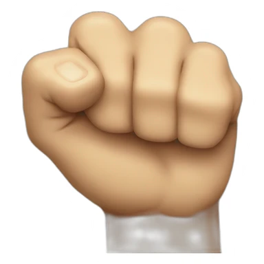 fist up yeah sticker