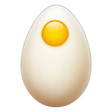Egg with stout on head  sticker