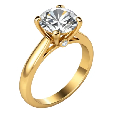 Aesthetic Engagement couple ring  sticker