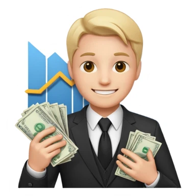 Corporate banking sales emoji sticker