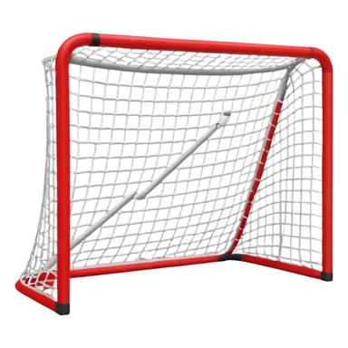 soccer goal hockey sticker