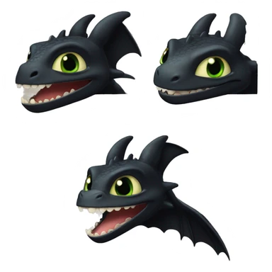 Toothless-from-How-to-train-your-dragon sticker